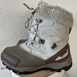 Pacific Mountain Women's Steppe Water-Resistant Winter Fashion Snow Boots Size 4